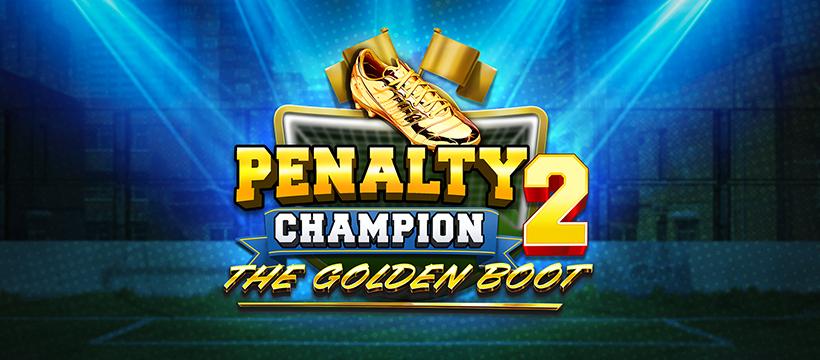Player taking the ultimate penalty shot with the Golden Boot feature activated