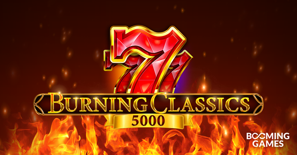 Burning Classics 5000 slot – vibrant fruit symbols, fiery graphics, and massive win potential.