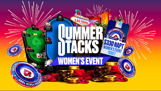PokerStars launches the first women’s-only online poker event on June 8, offering female players a shot at the NAPT Women’s Event in Las Vegas.  