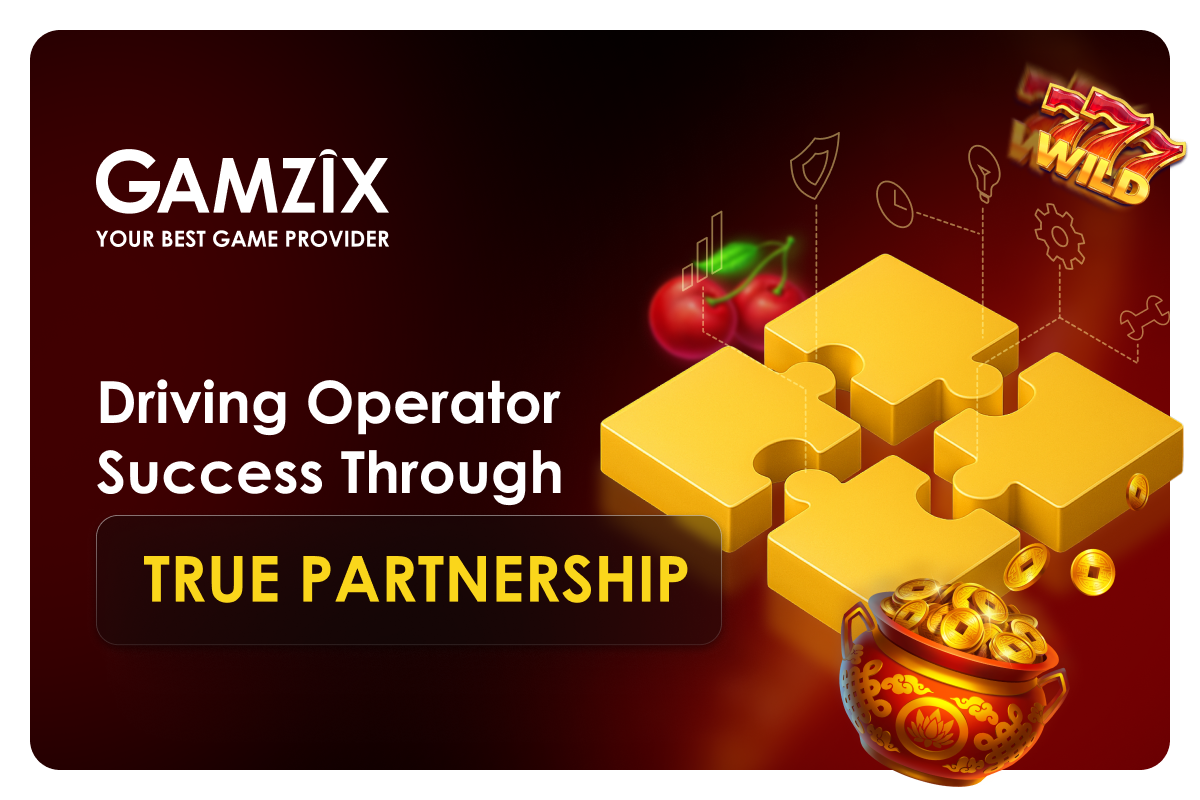 Gamzix prioritizes people-first partnerships, offering operators real-time insights, promotion-ready integrations, and proactive support.
