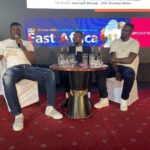 Victor Wanyama and Donald Mariga speaking at the iGaming Future East Africa Summit 2025 in Nairobi